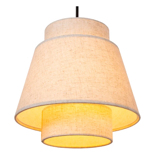 Lucide TRIBUTE - Pendelleuchten - 3xE27 - Beige - detail 1